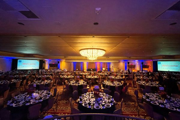 Vibrant Banquet Set Up